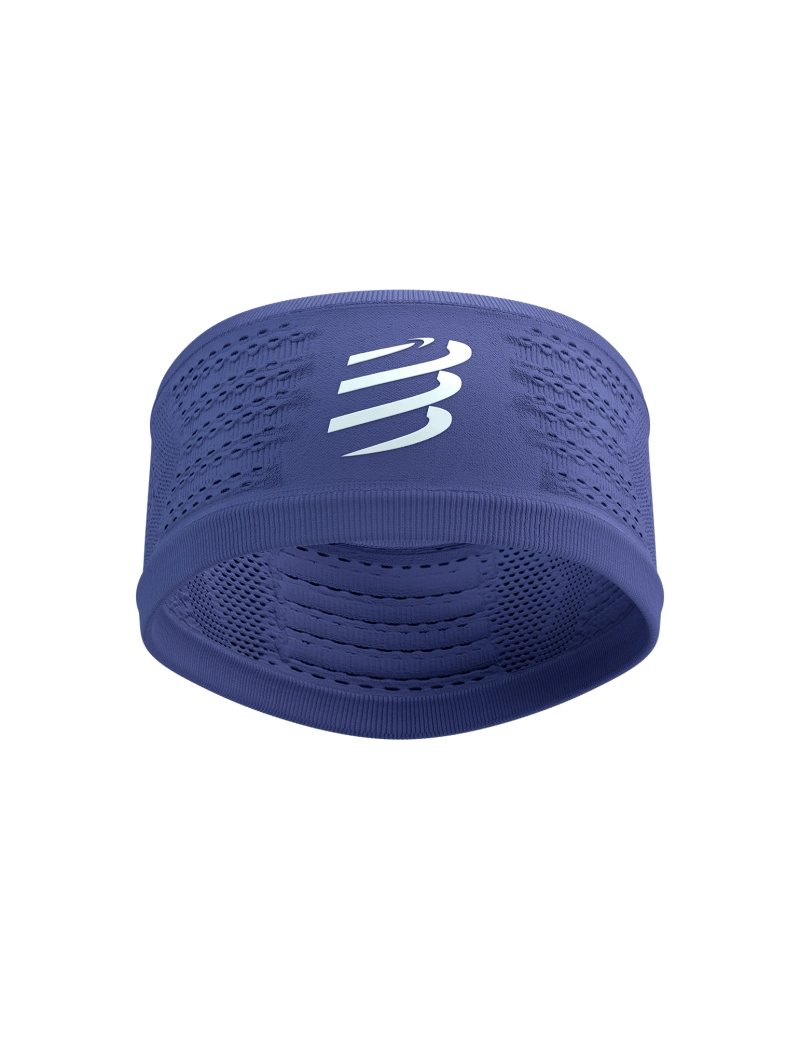 Cinta para la cabeza Compressport de encendido y apagado - Azul Dazz