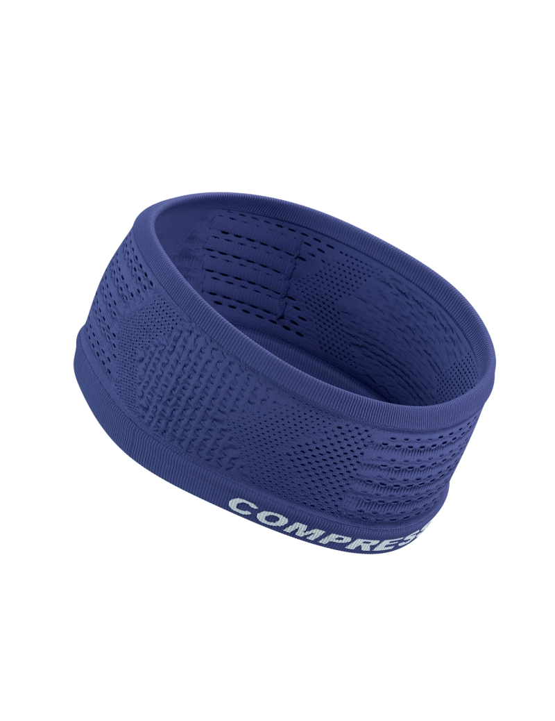 Cinta para la cabeza Compressport de encendido y apagado - Azul Dazz