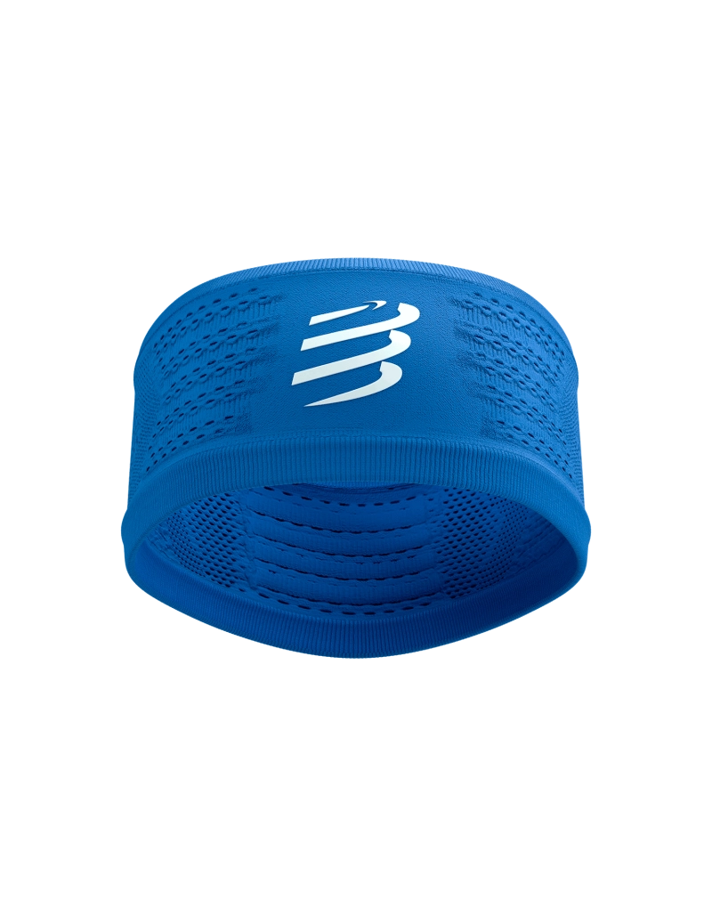 Cinta para la cabeza Compressport de encendido y apagado - Azul Dazz