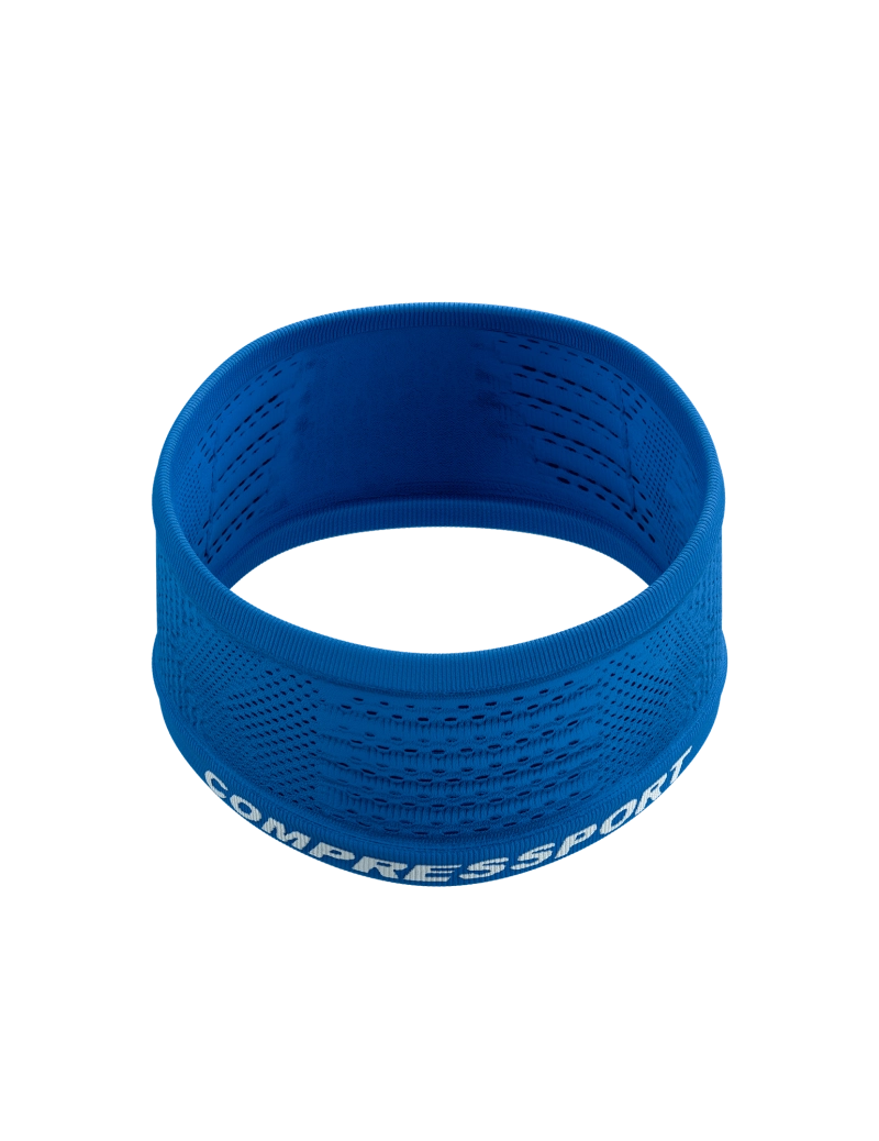 Cinta para la cabeza Compressport de encendido y apagado - Azul Dazz