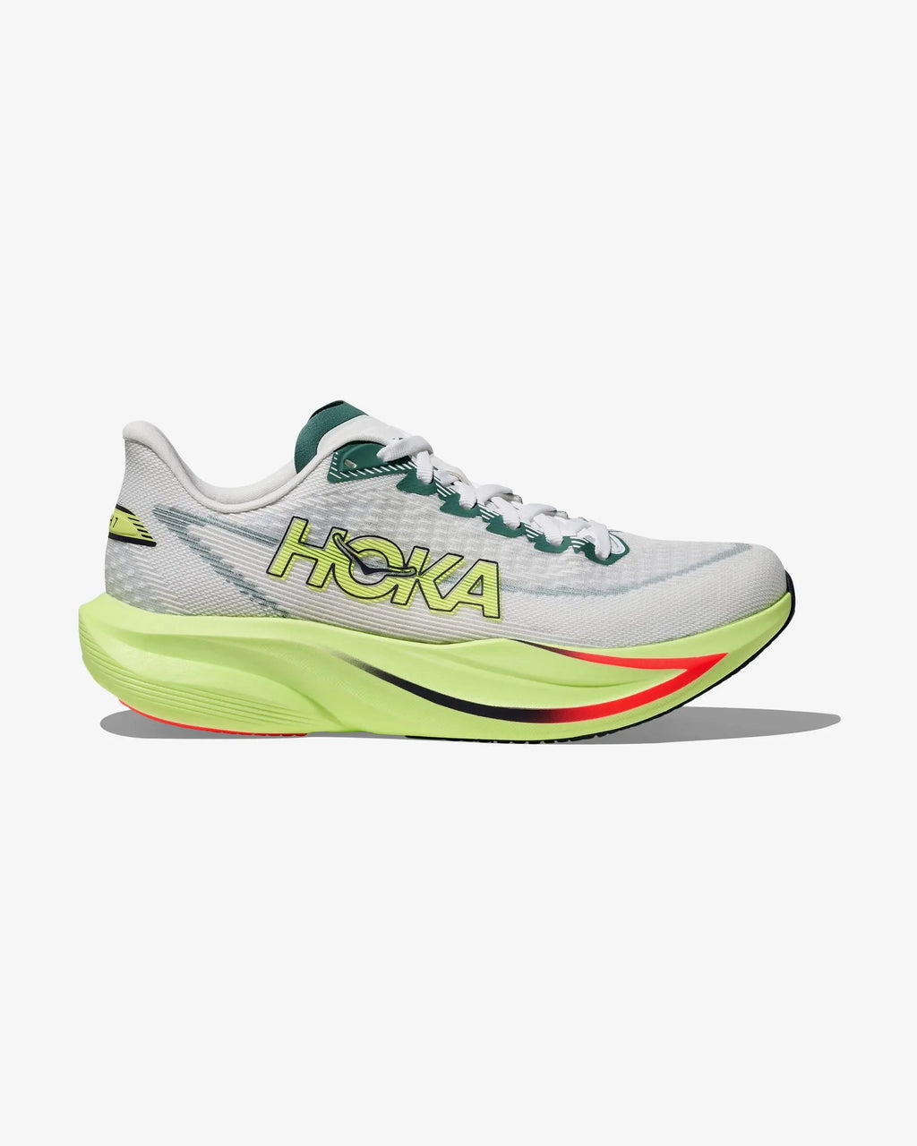 Hoka Mach 7 W - Frost / Neon Yuzu