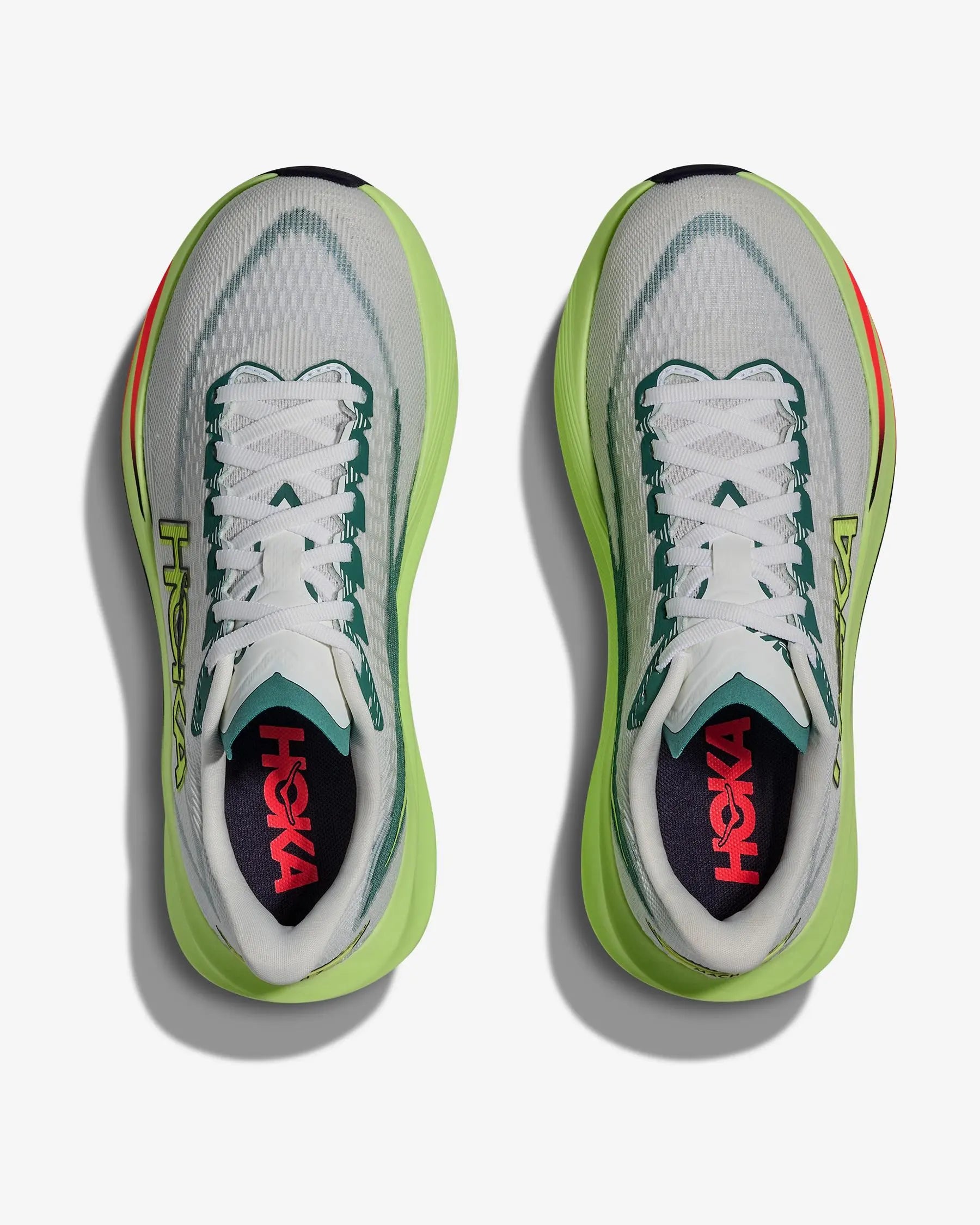 Hoka Mach 7 W - Frost / Neon Yuzu
