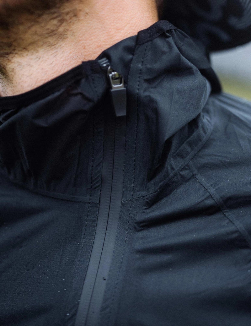 Chaqueta impermeable Normal Trail - Negra