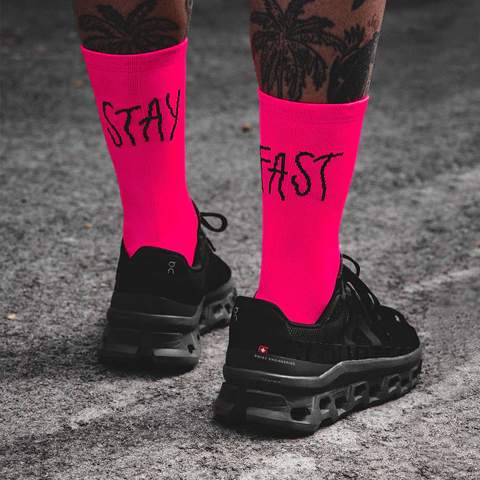 Pacificandco - Stay Fast Pink Neon