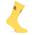 Meias Running Pacific and Co Catch Me Amarelo