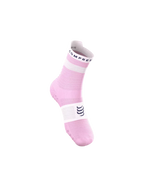 Calcetines Compressport Pro Racing V4.0 Run High - Negro/Blanco