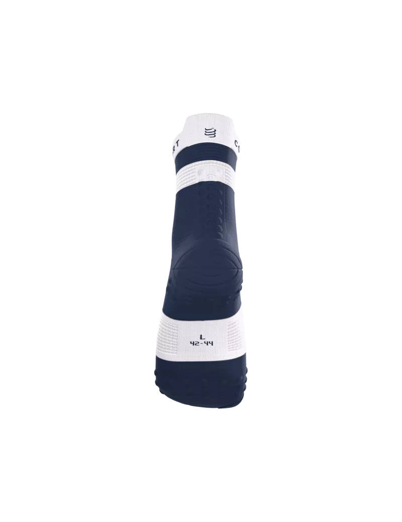 Compressport Pro Racing Socks V4.0 Run High - Pecoat / White