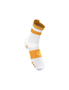 Calcetines Compressport Pro Racing V4.0 Run High - Negro/Blanco