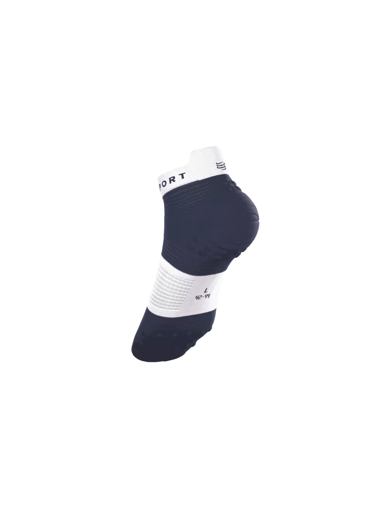Compressport Pro Racing V4.0 Run Low - Peacoat / White