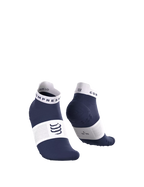 Compressport Pro Racing V4.0 Run Low - Peacoat / White