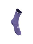 Compressport Pro Racing Socks V4.0 Trail - Aster Purple / Peacoat
