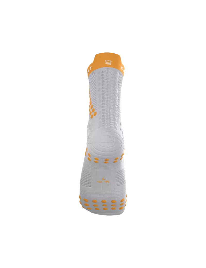 Compressport Pro Racing Socks V4.0 Trail - Gray Violet / Apricot