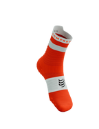 Calcetines Compressport Pro Racing V4.0 Run High - Negro/Blanco