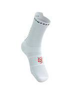 Compressport Pro Racing Socks V4.0 Run High - White / Black