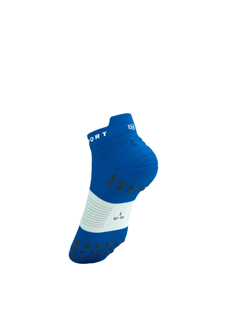 Compressport Pro Racing V4.0 Run Low - Princess Blue / White