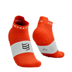 Compressport Pro Racing V4.0 Run Low - Tigerlily / White