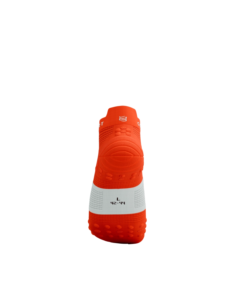 Compressport Pro Racing V4.0 Run Low - Tigerlily / White