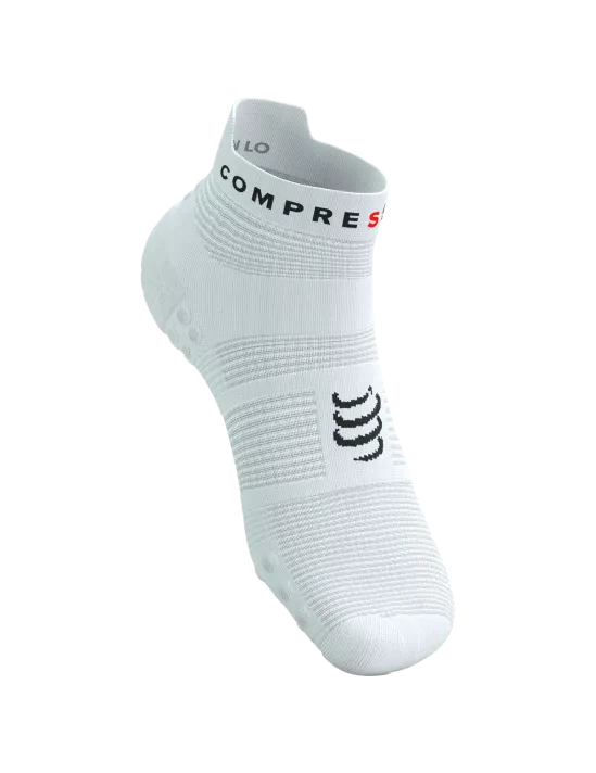 Compressport Pro Racing V4.0 Run Low - Negro/Blanco