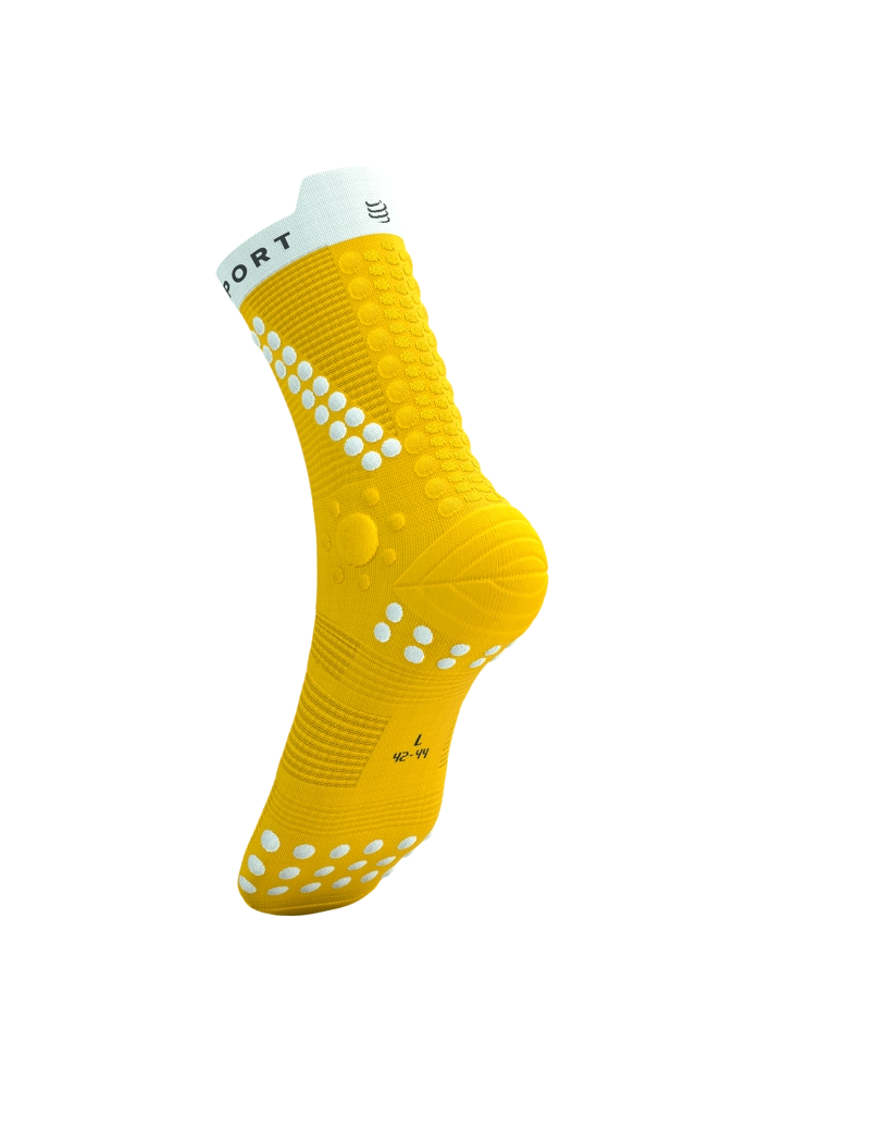 Calcetines Compressport Pro Racing V4.0 Trail - Negro/Rojo