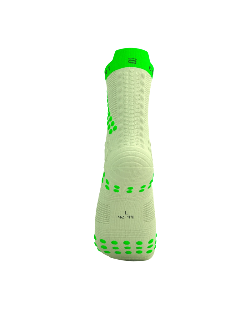 Compressport Pro Racing Socks V4.0 Trail - Lime / Neon Green