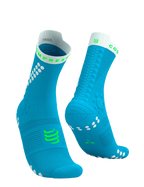 Compressport Pro Racing Socks V4.0 Trail - Norse Blue / Neon Green