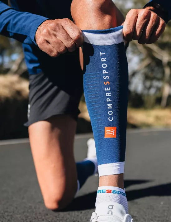 Compressport Perneira R2 3.0 compressport - Estate Blue / White