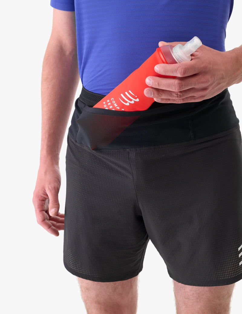 Compressport Trail Racing Overshort M - Black