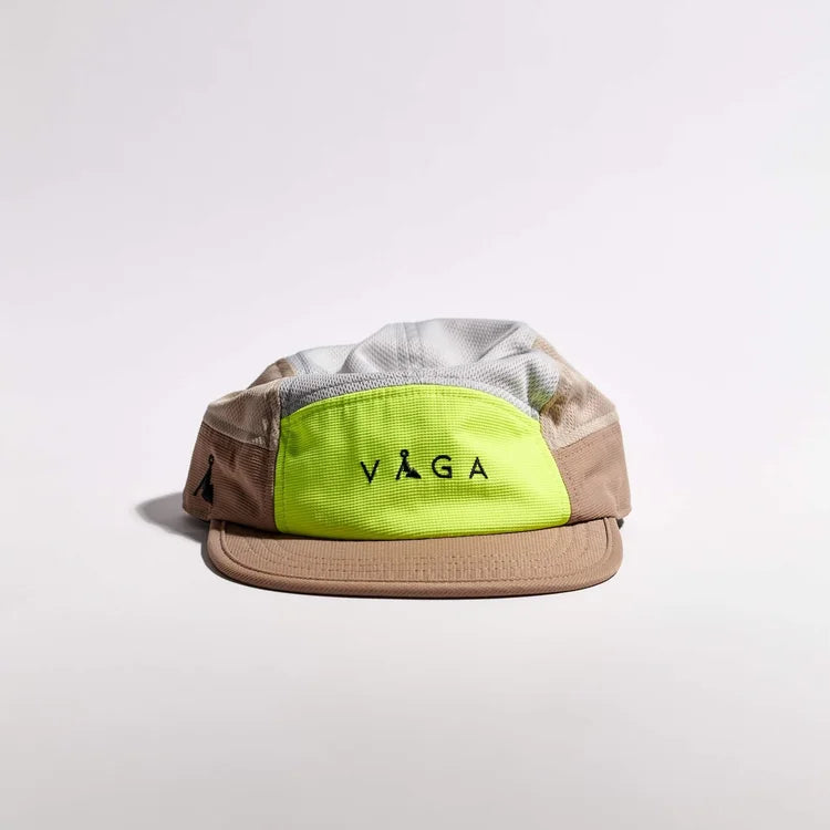VAGA CLUB CAP - TAUPE / YELLOW NEON / LIGHT GREY