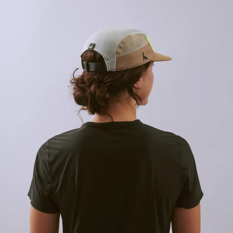 VAGA CLUB CAP - TAUPE / YELLOW NEON / LIGHT GREY