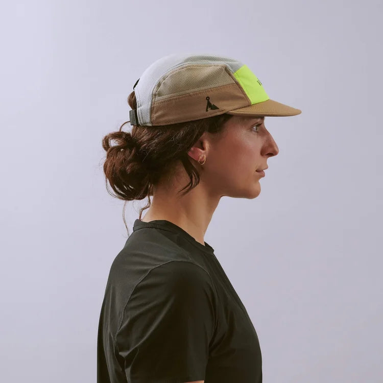 VAGA CLUB CAP - TAUPE / YELLOW NEON / LIGHT GREY