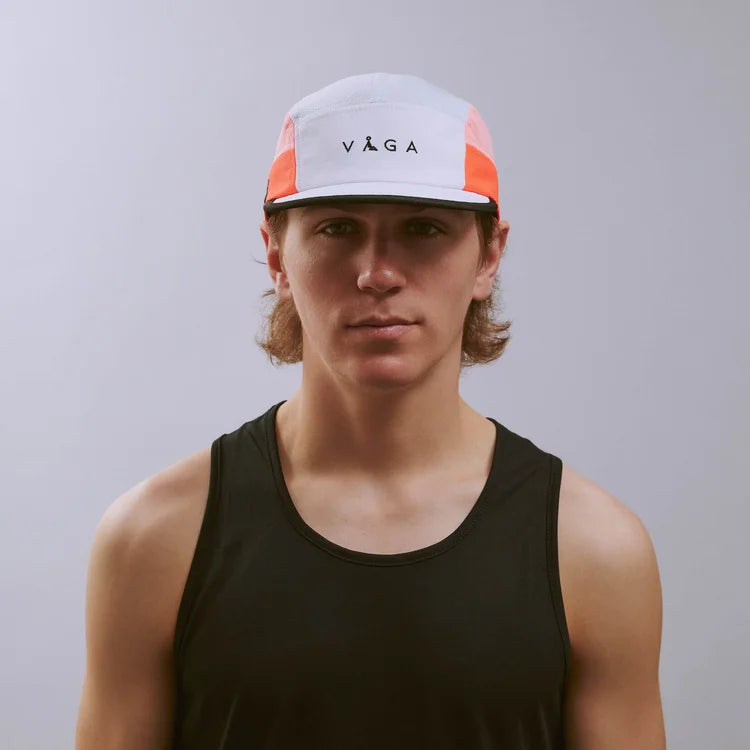 VAGA CLUB CAP - WHITE CORAL / NEON PEACH
