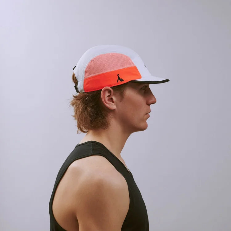 VAGA CLUB CAP - WHITE CORAL / NEON PEACH