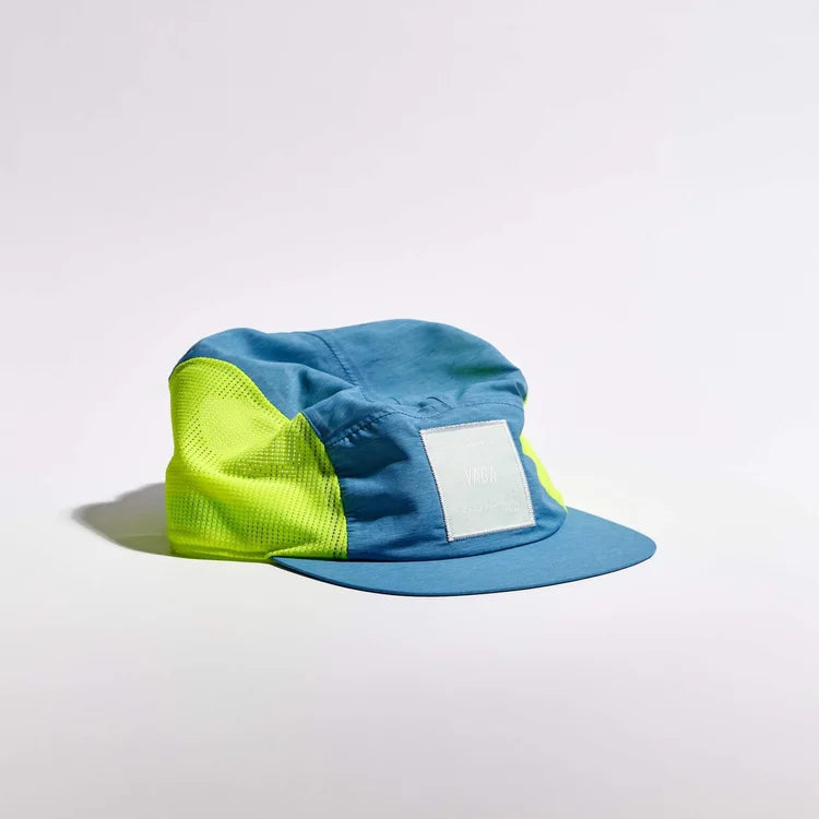 VÅGA MESH FLEX CAP - TEAL / NEON YELLOW