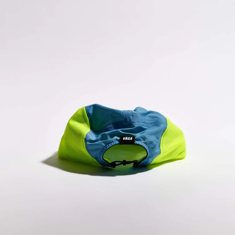 VÅGA MESH FLEX CAP - TEAL / NEON YELLOW