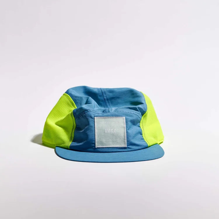 VÅGA MESH FLEX CAP - TEAL / NEON YELLOW