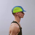 VÅGA MESH FLEX CAP - TEAL / NEON YELLOW