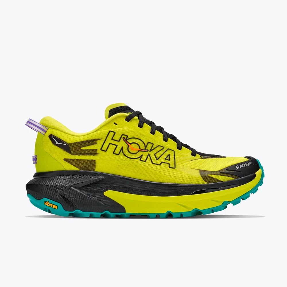 Hoka Mafate 5 - Black / Hoka Citrus
