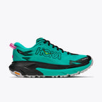 Hoka Mafate 5 W - Black / Electric Aqua